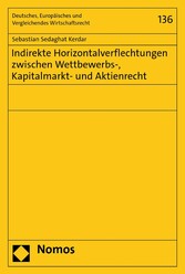 Indirekte Horizontalverflechtungen zwischen Wettbewerbs-, Kapitalmarkt- und Aktienrecht