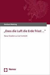 'Dass die Luft die Erde frisst...'