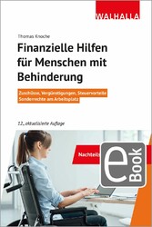 Finanzielle Hilfen für Menschen mit Behinderung