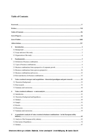 Value Creation in Mergers, Acquisitions, and Alliances