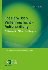 Spezialwissen Verfahrensrecht - Außenprüfung