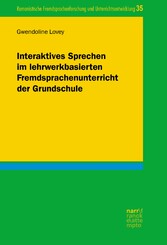 Interaktives Sprechen im lehrwerkbasierten Fremdsprachenunterricht der Grundschule