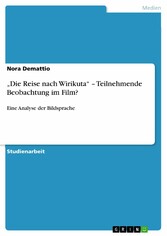 'Die Reise nach Wirikuta' - Teilnehmende Beobachtung im Film?