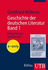 Geschichte der deutschen Literatur. Band 1