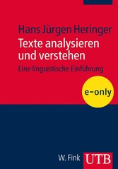 Texte analysieren und verstehen