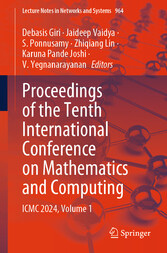 Proceedings of the Tenth International Conference on Mathematics and Computing