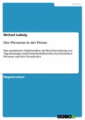 Der Presserat in der Presse