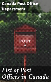 List of Post Offices in Canada