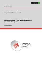 Vorstellungsmuster - Eine semantische Theorie sprachlicher Kategorien