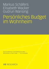 Persönliches Budget im Wohnheim