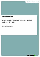 Soziologische Theorien von Max Weber und Alfred Schütz