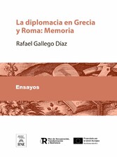 La diplomacia en Grecia y Roma Memoria