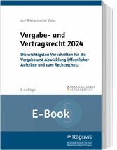 Vergabe- und Vertragsrecht 2024 (E-Book)