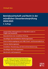 Betriebswirtschaft und Recht in der mündlichen Steuerberaterprüfung 2024/2025