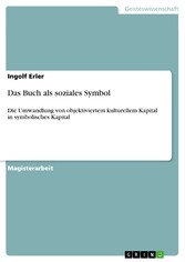 Das Buch als soziales Symbol