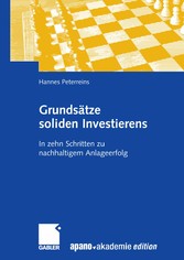 Grundsätze soliden Investierens