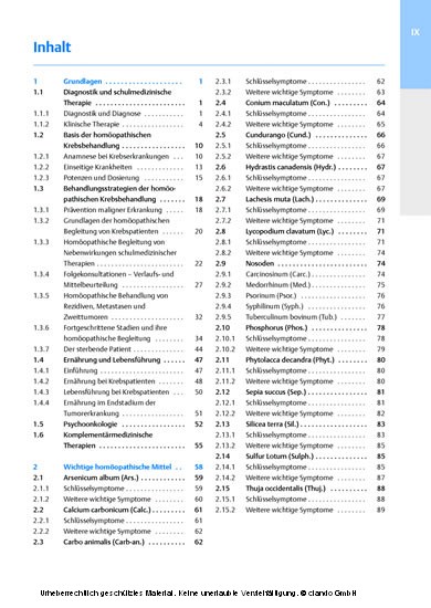 Homöopathie in der Krebstherapie