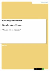 Verschenkter Umsatz