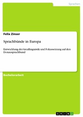 Sprachbünde in Europa