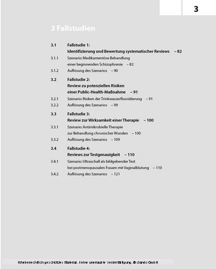 Systematische Übersichtsarbeiten und Meta-Analysen