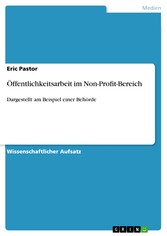 Öffentlichkeitsarbeit im Non-Profit-Bereich