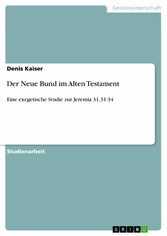 Der Neue Bund im Alten Testament