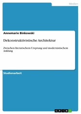 Dekonstruktivistische Architektur