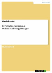 Berufsfeldorientierung: Online-Marketing-Manager