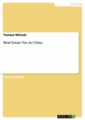 Real Estate Tax in China