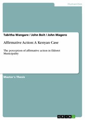 Affirmative Action: A Kenyan Case