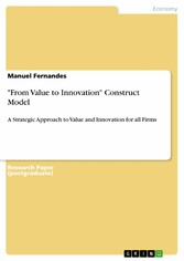 'From Value to Innovation' Construct Model