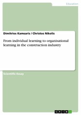 From individual learning to organisational learning in the construction industry