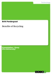 Benefits of Recycling