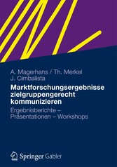 Marktforschungsergebnisse zielgruppengerecht kommunizieren