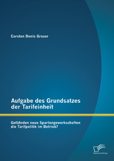 Aufgabe des Grundsatzes der Tarifeinheit: Gefährden neue Spartengewerkschaften die Tarifpolitik im Betrieb?