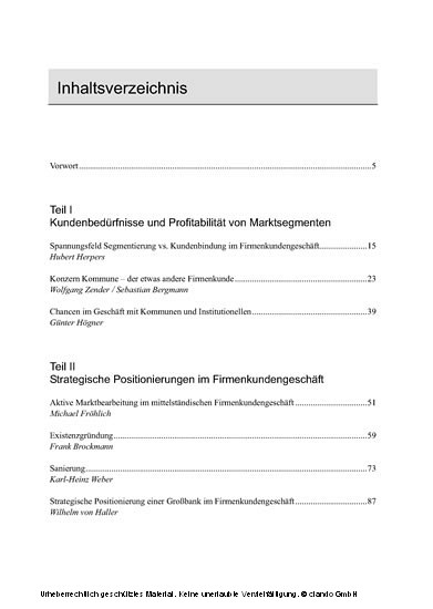 Praxishandbuch Firmenkundengeschäft