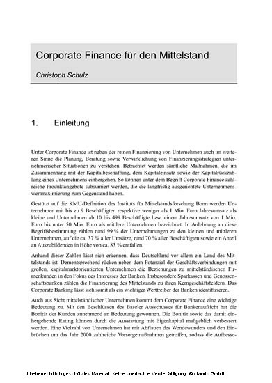 Praxishandbuch Firmenkundengeschäft