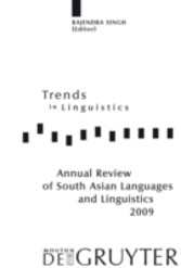 Annual Review of South Asian Languages and Linguistics