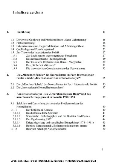 Die U.S.-amerikanische Somaliaintervention 1992-1994