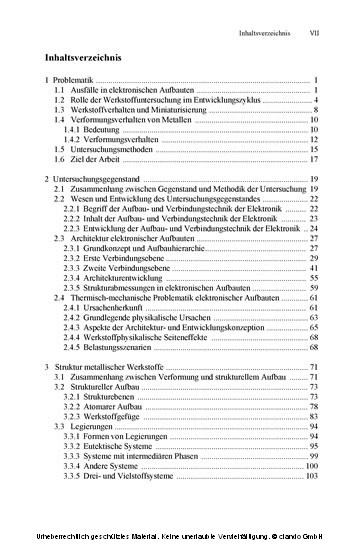 Verformung und Schädigung von Werkstoffen der Aufbau- und Verbindungstechnik