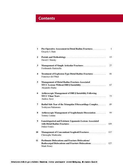 Arthroscopic Management of Distal Radius Fractures