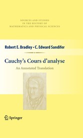 Cauchy's Cours d'analyse