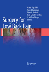 Surgery for Low Back Pain