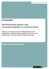 Rechtsextreme Jugend- und Erwachsenenkultur in Ostdeutschland