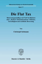 Die Flat Tax.