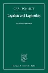 Legalität und Legitimität.