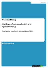 Wahlkampfkommunikation und Agenda-Setting