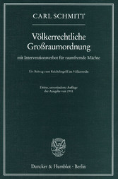 Völkerrechtliche Großraumordnung