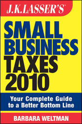 JK Lasser's Small Business Taxes 2010,