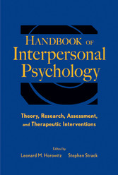 Handbook of Interpersonal Psychology